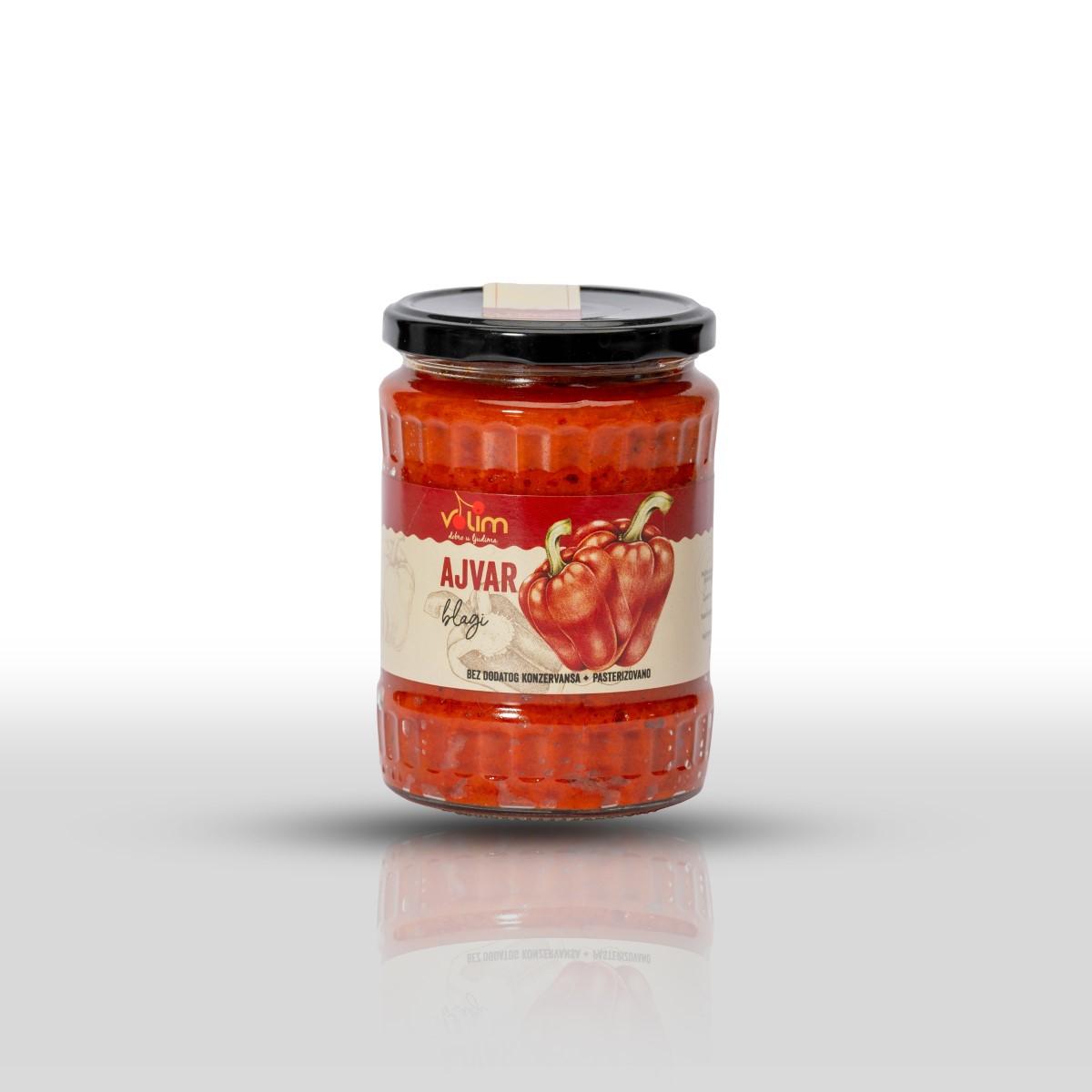 VOLIM - AJVAR MILD TRADITIONAL 550 G