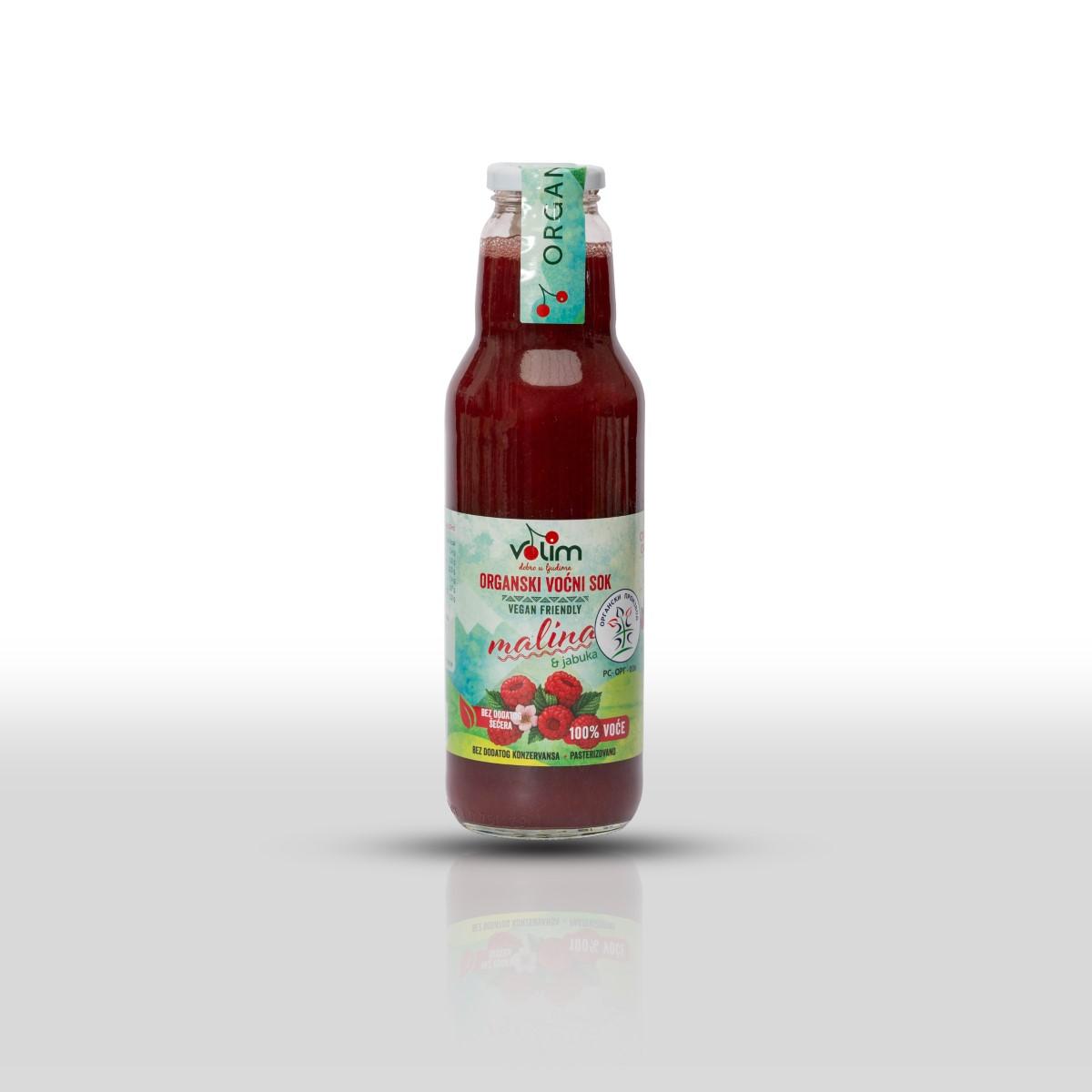 VOLIM - ORGANIC RASPBERRY FRUIT JUICE NFC 750ML