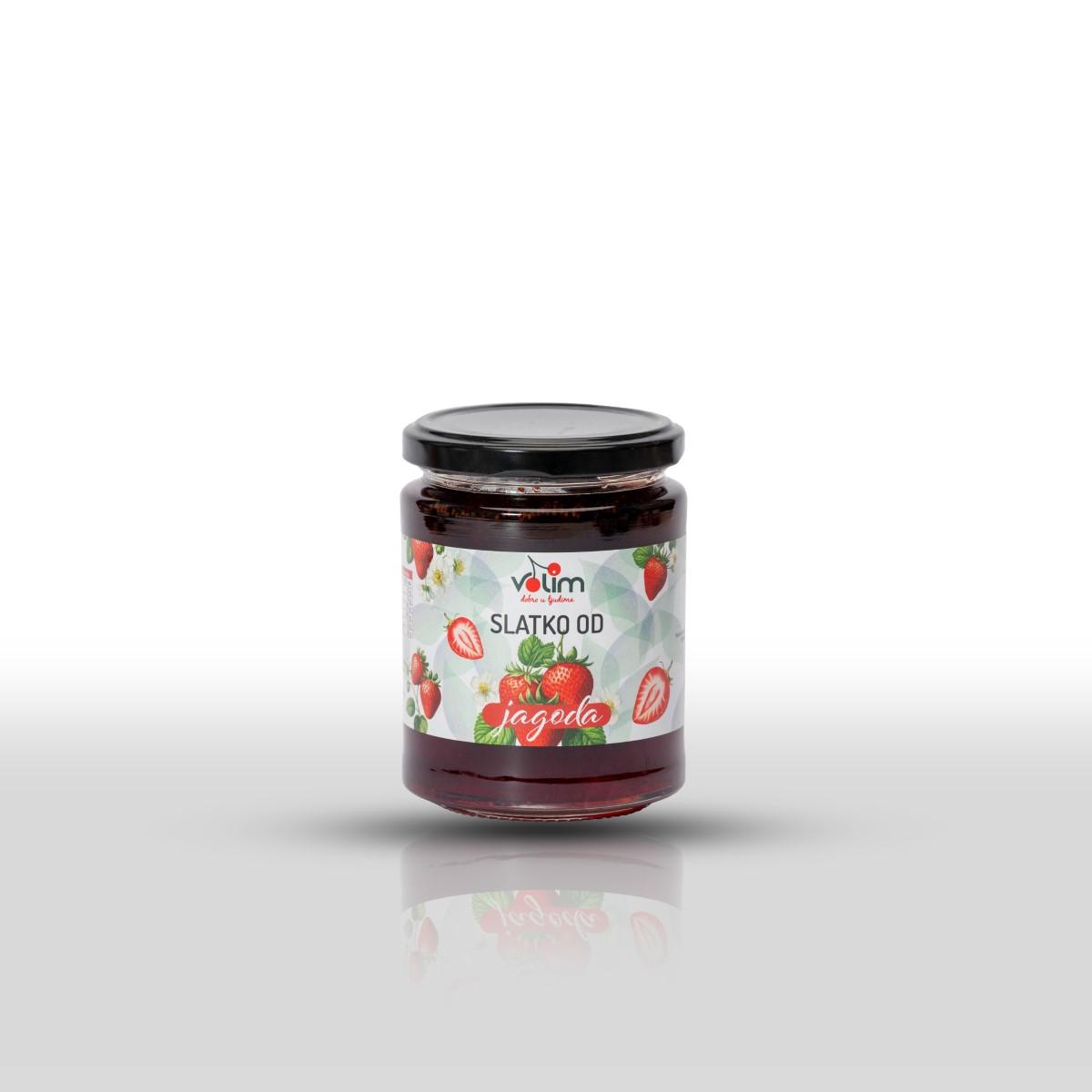 VOLIM - STRAWBERRY FRUIT PRESERVE 375 G