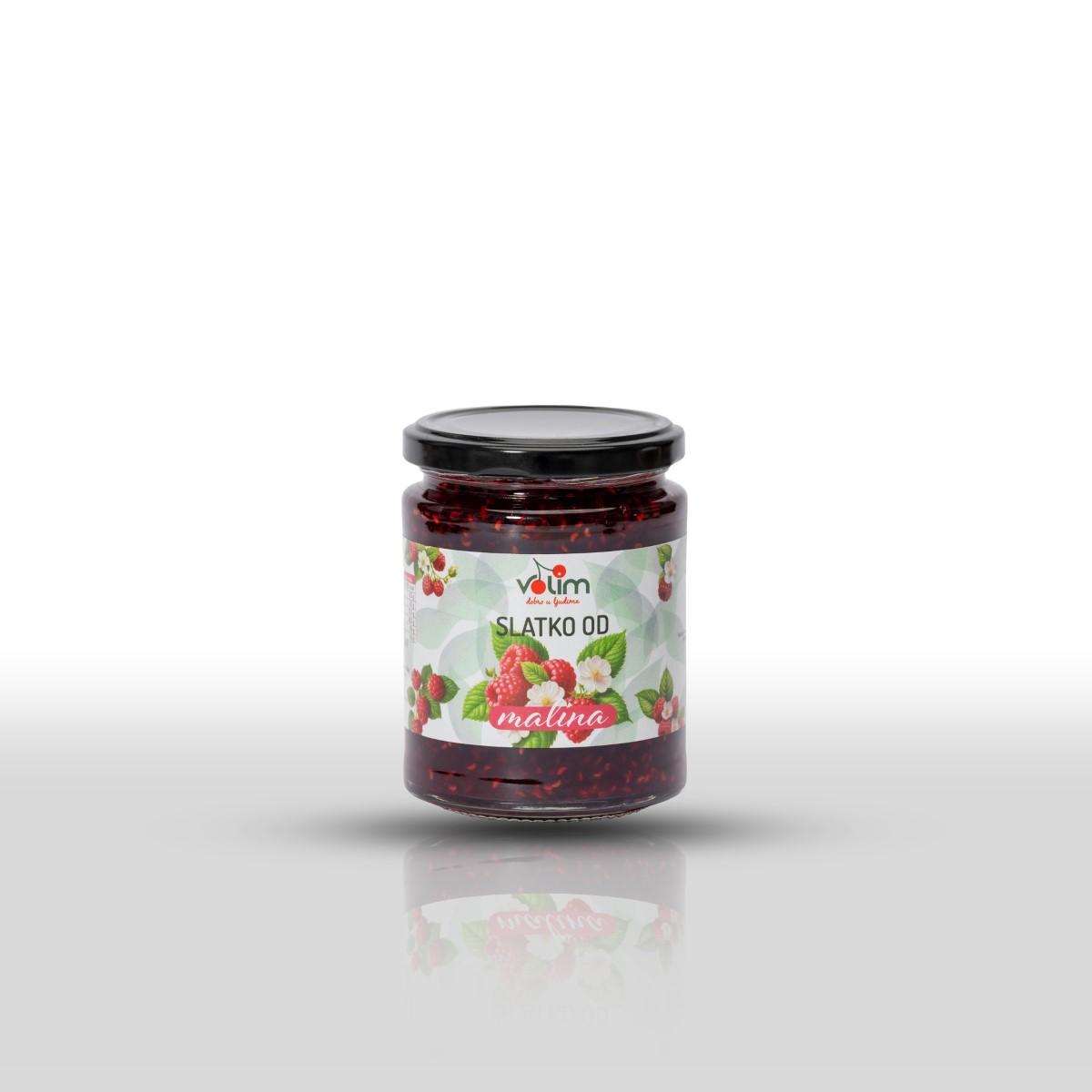 VOLIM - RASPBERRY FRUIT PRESERVE 375 G