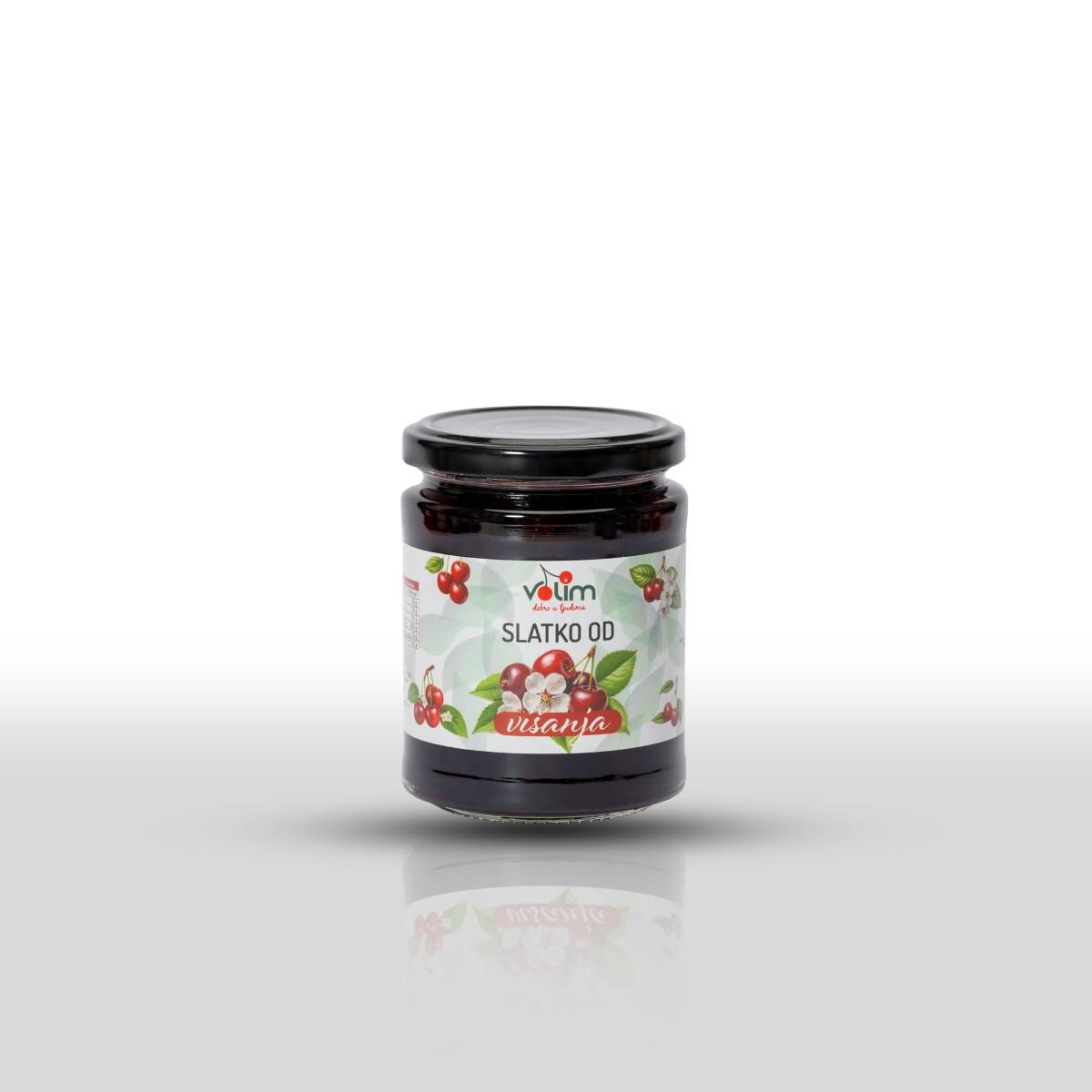 VOLIM - SOUR CHERRY FRUIT PRESERVE 375 G